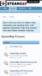 Mobile Screenshot of forums.steamrep.com